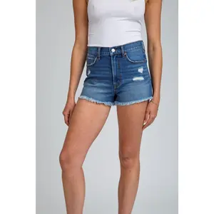 High Rise Vintage Shorts - Vintage Indigo