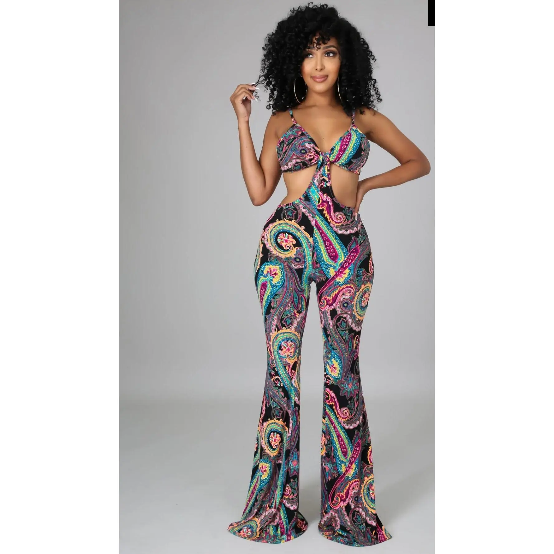 Paint Splatter Jumpsuit