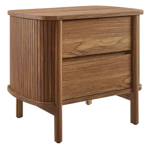 Cadence 2-Drawer Nightstand in Walnut