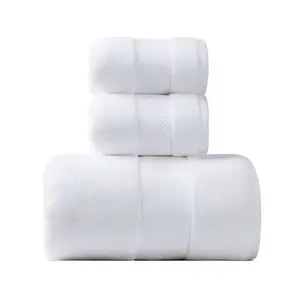 Bamboo Cotton Bath Towel Set