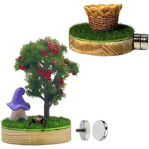 Jumping Spider Enclosure Accessories Kit Jumping Spider Accessories Handmade Wooden Platforms Mini Forest Platforms for Climbing Resting Exploration