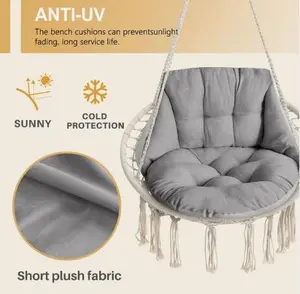 Outdoor Hanging Egg Chair Cushion Replacement Waterproof Soft Swing Chair Pads