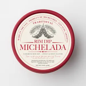 Michelada Rim Dip – Traditional Chamoy Tamarind | Spicy Sweet Drink Rimmer