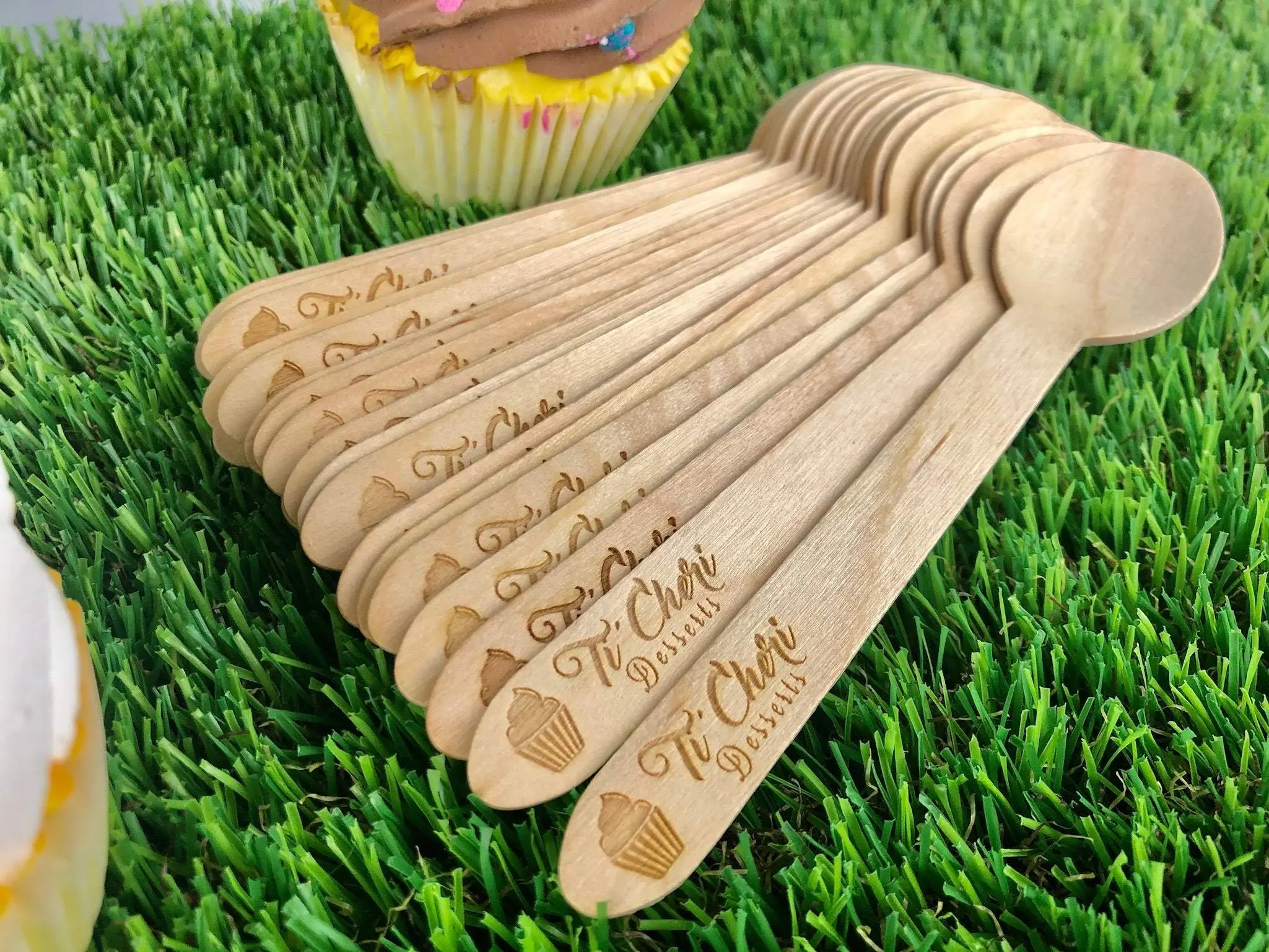 6" Personalized Wood Spoon