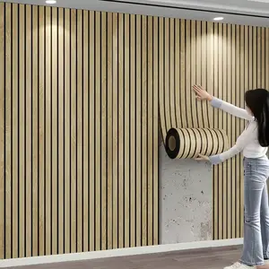 Self-Adhesive Wood Grain Wallpaper Roll, Easy Cut & Apply, Moisture-Proof, Ideal for Bedroom Living Room Ceiling TV Wall Decor