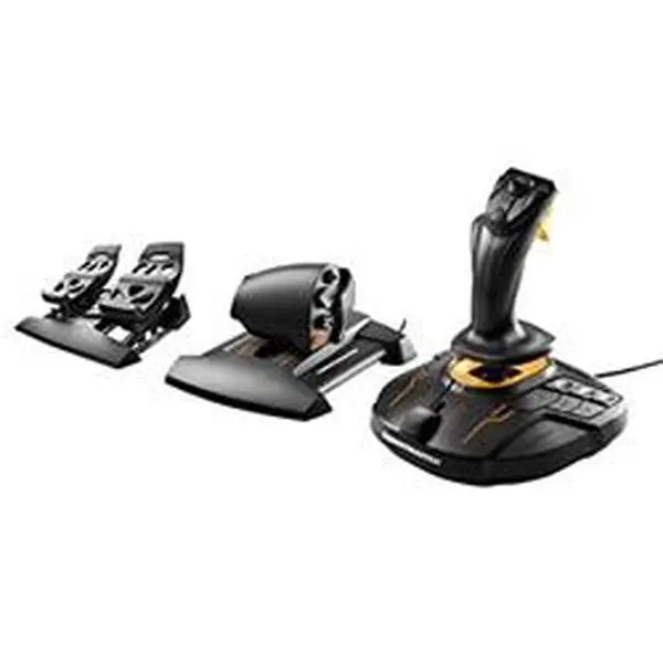 Thrustmaster T.16000M FCS Flight Pack Joystick (Model 2960782) - USB, Durable, High Standard, 17.52" H x 24.02" W x 16.73" L, for Adults