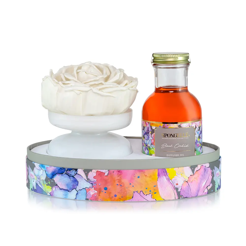 Black Orchid | Private Reserve Diffuser for Opulent Aromatherapy, Premium Fragrance, Home Elegance