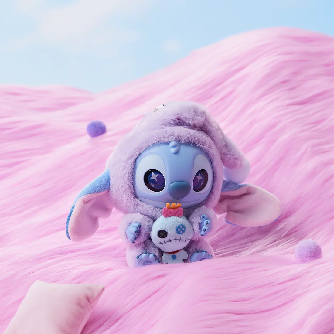 MINISO Disney Stitch Eat Before Sleep Vinyl Plush Blind Box | Cute Pajama Stitch Pendant & Bag Charm | Cozy Room Decor | Official Collectible, Ideal Graduation & Summer Gift #StitchBlindBox #PlushCharm #DisneyCollectible
