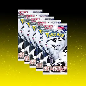 Pokémon White Flare JP Booster Packs - 5 Packs