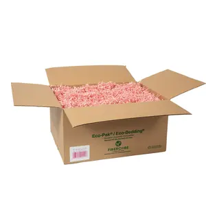 ECO BEDDING® 99% Dust Free Paper Bedding for Small Pets and Birds, Pink Bulk Box, 250 L - 10 lb bulk box