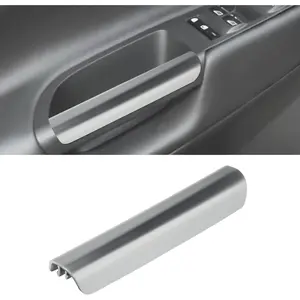 Silver Interior Armrest Front Pull LH Door Handle Grab Trim For Escape 2013-2019 Replace CJ5Z7822621BA
