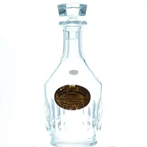 Signed BACCARAT Cut Crystal Hennessy VSOP Liquor Decanter