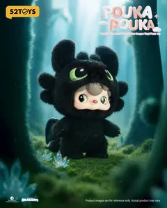 52TOYS PoukaPouka x How To Train Your Dragon Vinyl Plush Toy  Kawaii Creative Gift Room Decor Desktop Decoration Gift for  Birthday Party Cuddly Stuffed Animal Cute Animal Design