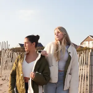 Reversible Sherpa Coats Tops Jackets Womenswear