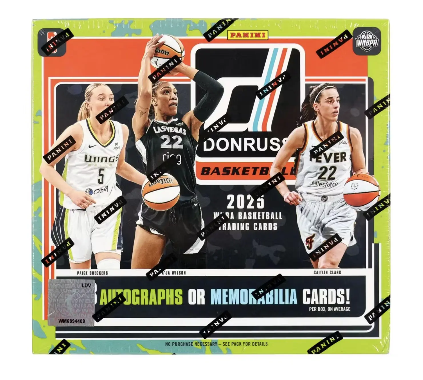 2025 Panini Donruss WNBA Basketball Hobby Box