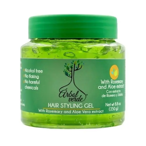 Gel Arbol Verde Extracto Romero Sabila Styling Gel (8.8oz/250g)