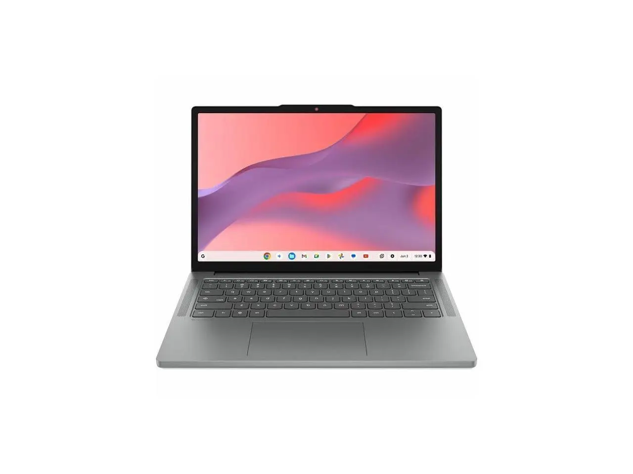 Lenovo Chromebook 14M8911 83SY0007US 14" Chromebook - WUXGA - Octa-core (ARM Cortex A78 + Cortex A55) - 8 GB - 64 GB Flash Memory - English Keyboard - Luna Gray - MediaTek Kompanio 540 Chip - 192