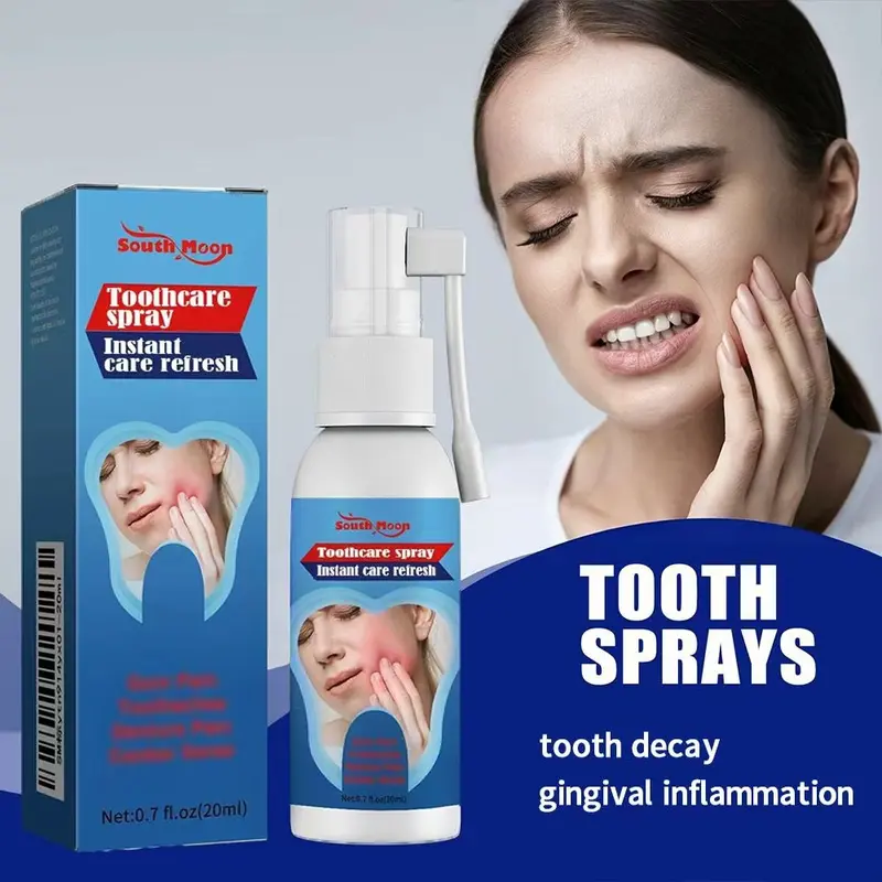 Oral Care Spray – Preventing tooth discomfort, Relieving swollen and inflamed gums, Improving tooth health, Gentle formula for daily use