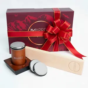 5 Piece Magnetic Rolling Knife Sharpener Kit with 4 Angle Guide Diamond Sharpening Discs and Dual Sided Leather Strop for All Kitchen and Outdoor Blades