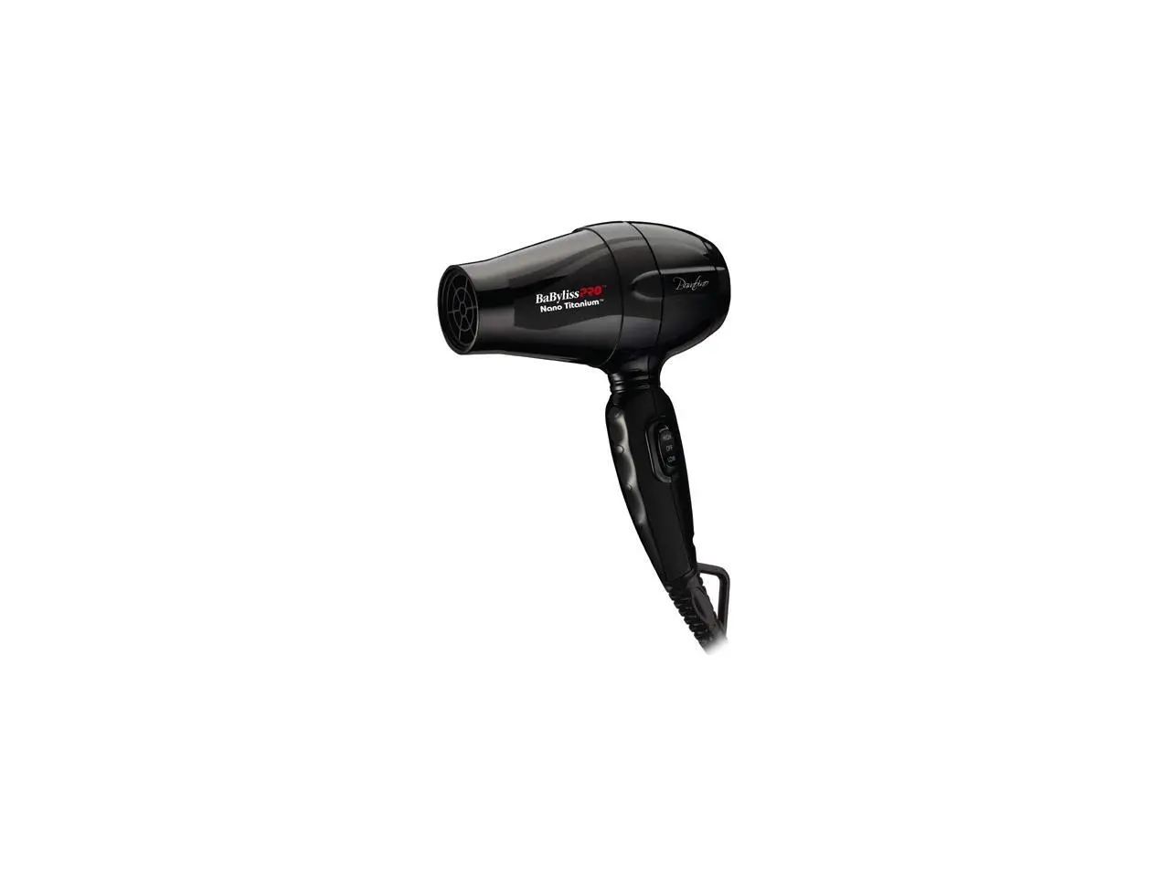 BaByliss BABNT5510 Nano Titanium Bambino Compact Dryer, Black BaByliss BABNT5510 Nano Titanium Bambino Compact Dryer, Black