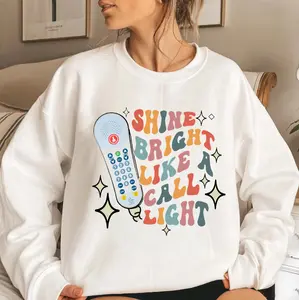 Funny Nursing Shirt - Shine Bright Like a Call Light - Sarcastic Nurse Tee, Gift for Nurse Aide, Tech, ER, ICU, Graduation Nursing School Tshirt, Hoodie and Sweatshirt