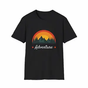 Adventure Retro Sunset T‑Shirt