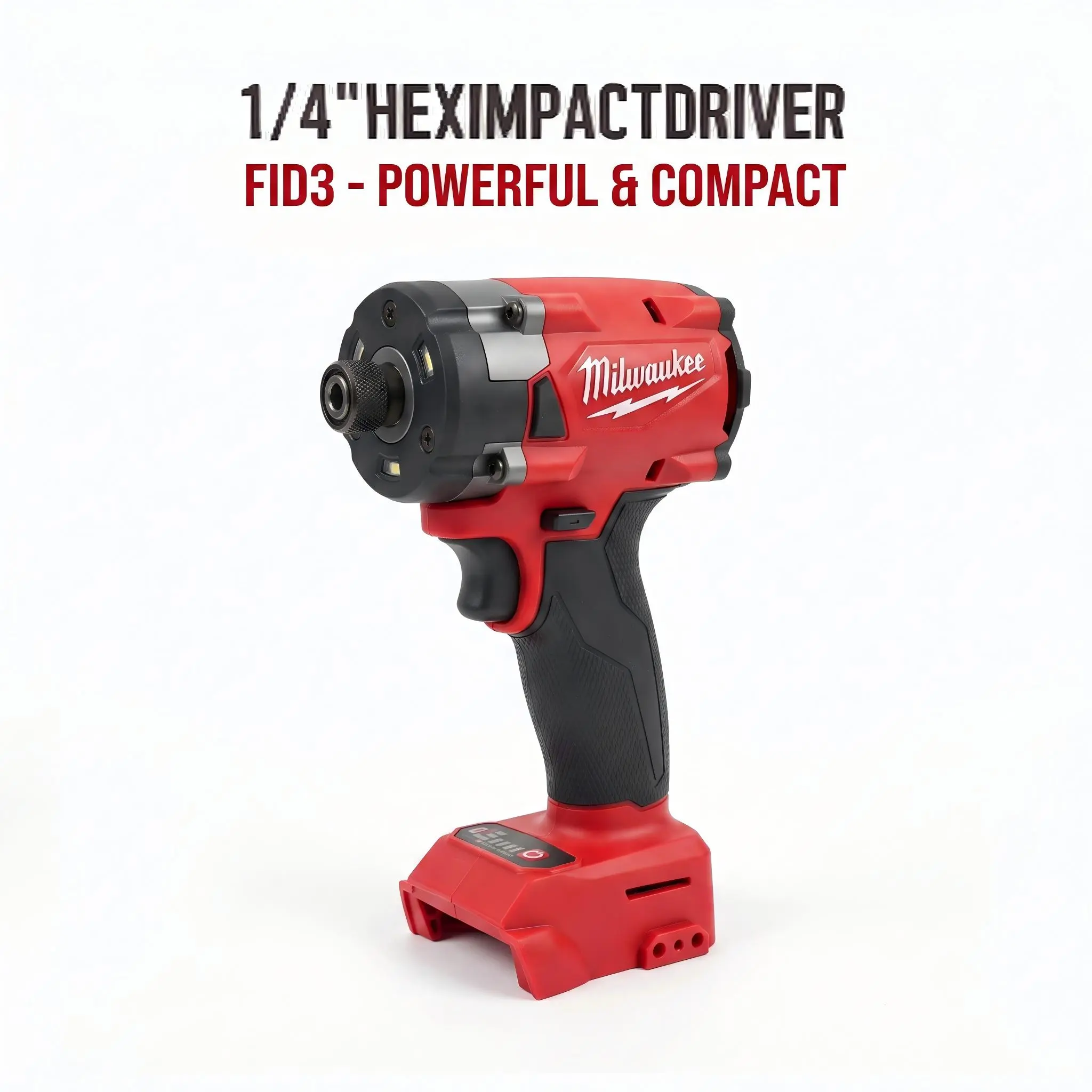 Milwaukee M18 FID3 Cordless Impact Driver - 1/4" Hex, 4-Mode Drive Control, 300 nm Torque, Lithium-Ion, Variable Speed, Secure Grip, Rapid Charger, Heavy-Duty Construction Protection for Mechanics, Home DIY Projects 2026