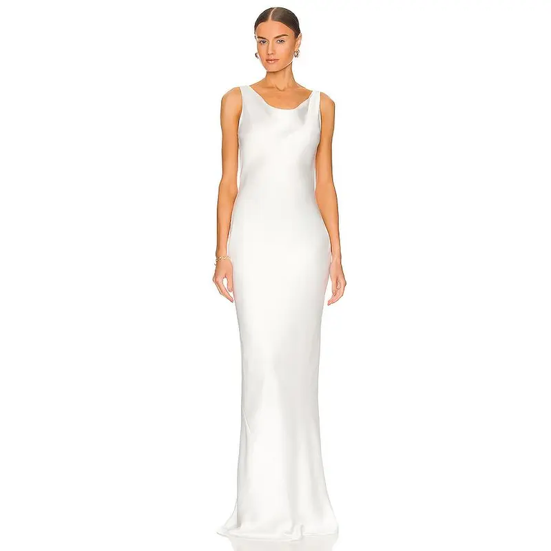 white cocktail formal dress Sheer-Bodice Babydoll Short Semi-Formal Dress Off White / XSmall