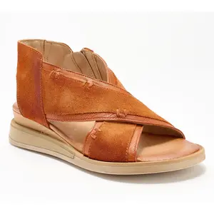 Miz Mooz Leather Crossover Sandals - Claudio