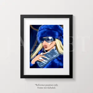 Cover 005 - Limited Edition 8.5” x 11” Signed Matte Art Print