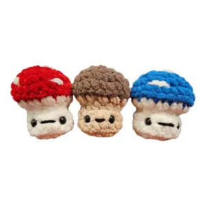 Crochet Mushrooms Amigurumi Plushies, Cute Gifts