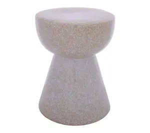 Cherie, 17 Inch, Ceramic Garden Stool by Valerie