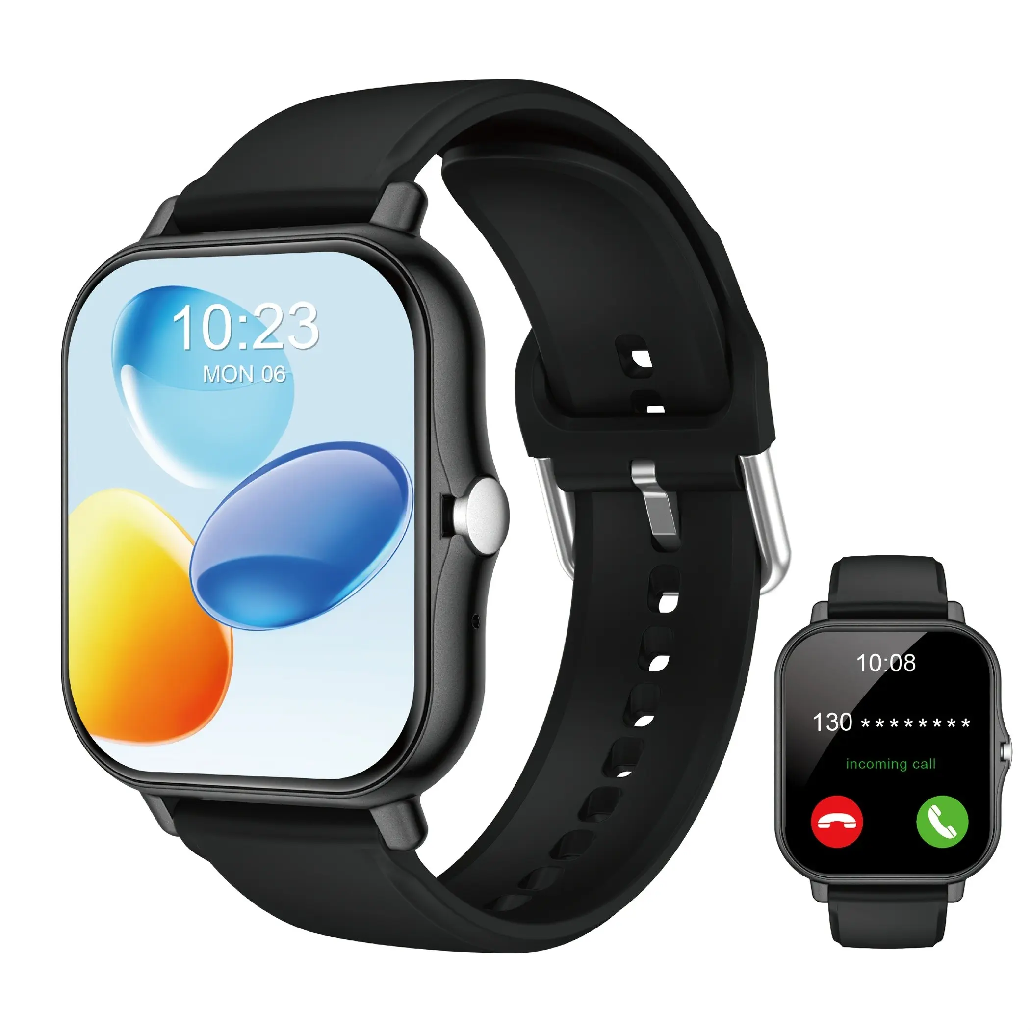 Multifunctional Smartwatch, Full Touch Screen, Bluetooth-compatible Calling, Music Player, iOS & Android Compatible, Unisex Wearable Device, Fitness Tracker Watch