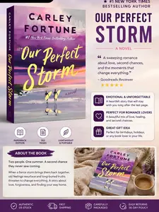 Our Perfect Storm by Carley Fortune – Contemporary Romance Novel, Best Friends Romance, BookTok Beach Read