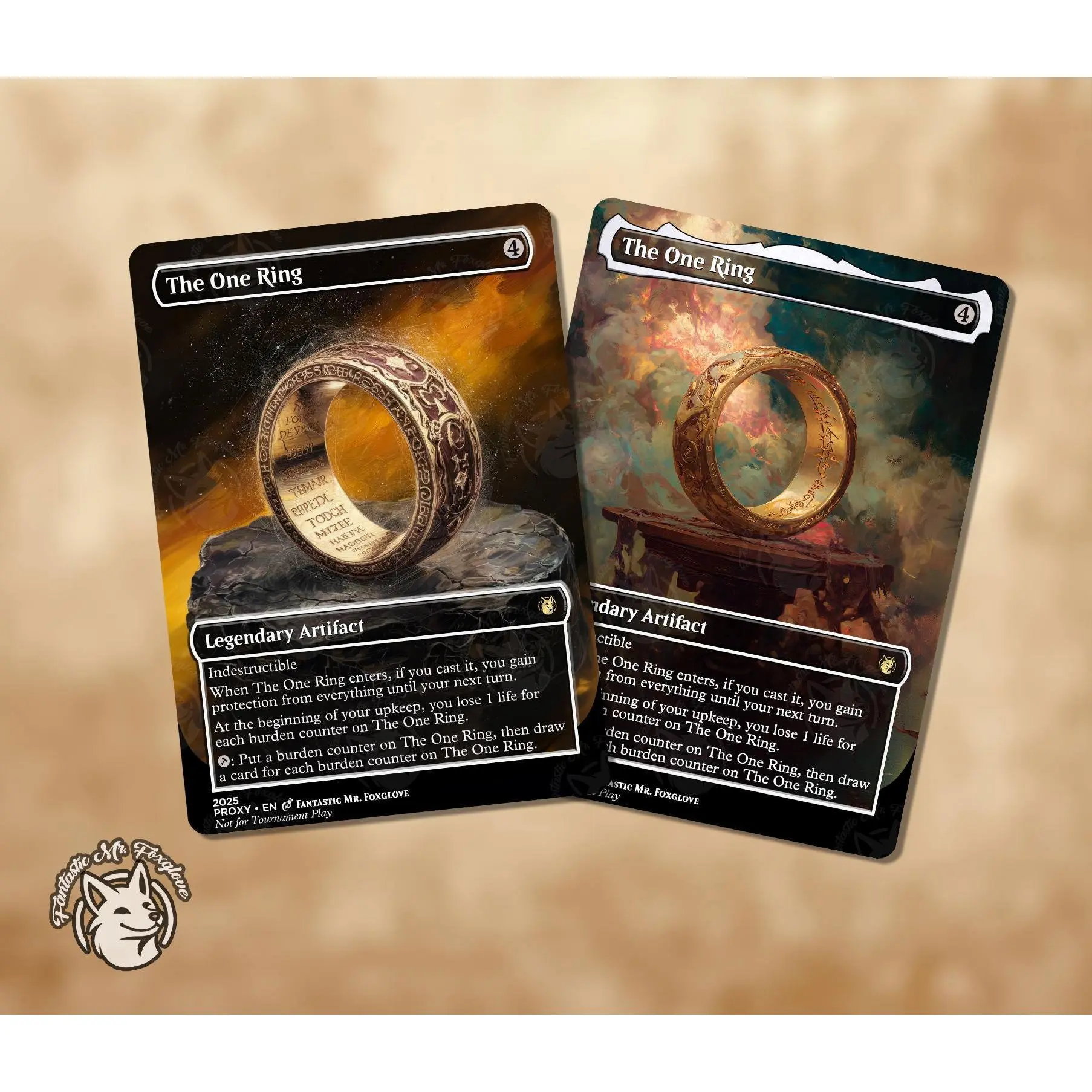 The One and Only Ring | Proxy Card — Choose Your Art!