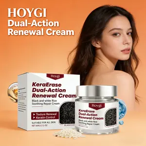 HOYGI Dual-Action Renewal Cream - Hydrolyzed Rice Extract & Arginine Hydrating Renewal Moisturizing Repair Cream
