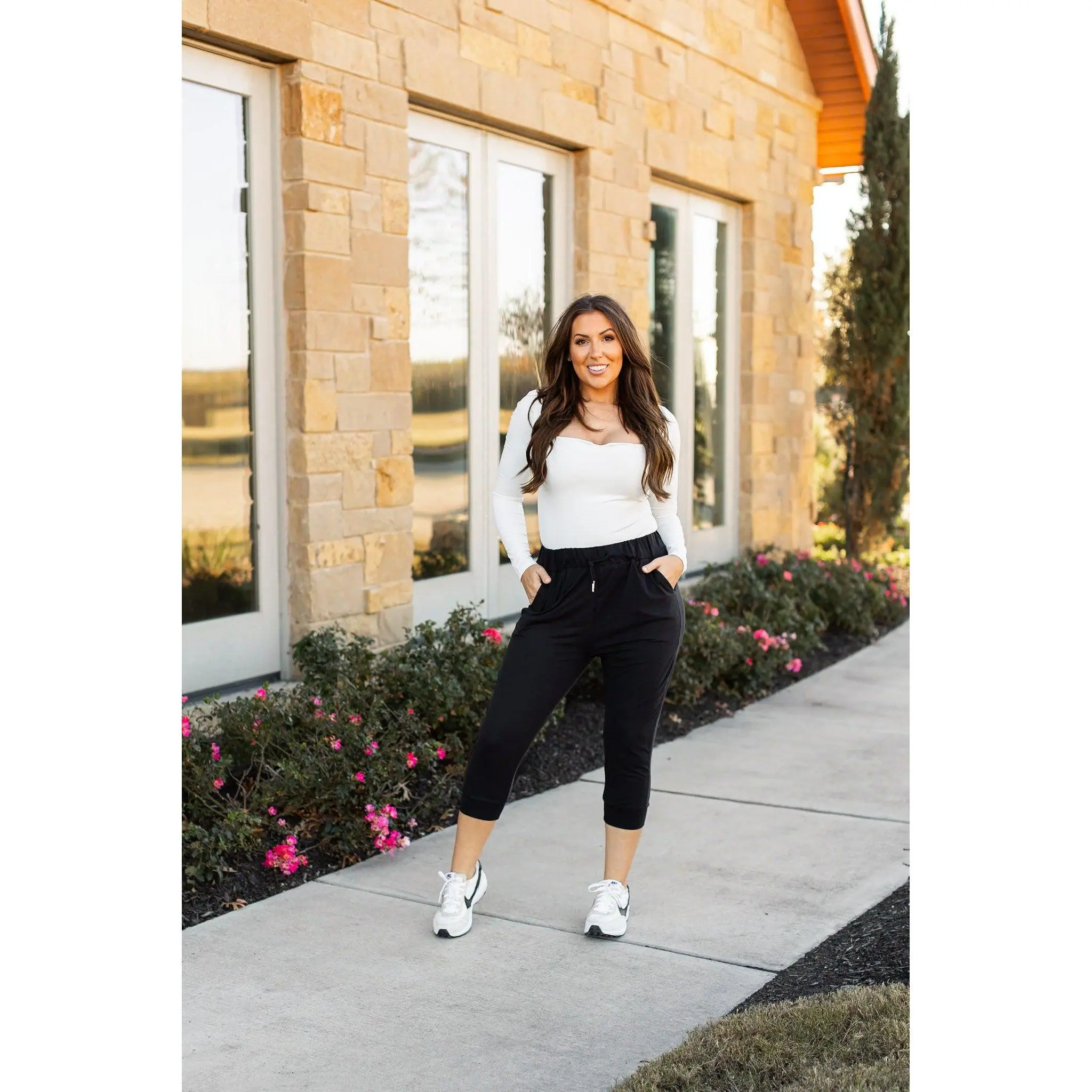 Sierra - Cropped Joggers
