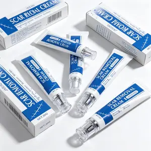 Scar Cream, ProfessionalScar Removal Gel, Suitable for scar removaltreatment of post-operative scars, Caesareansection scars, Keloids, Burns, Acne