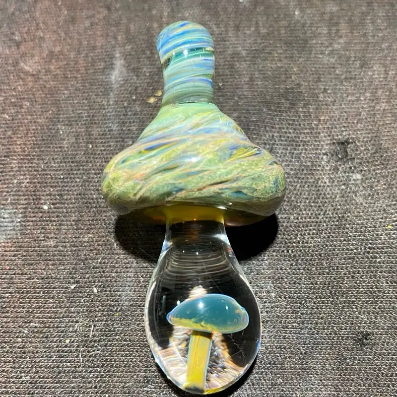 Double mushroom pendant