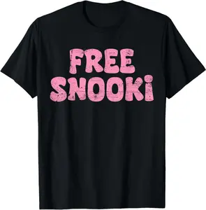 Women'S Free Snooki Retro Weathered Design T-Shirt