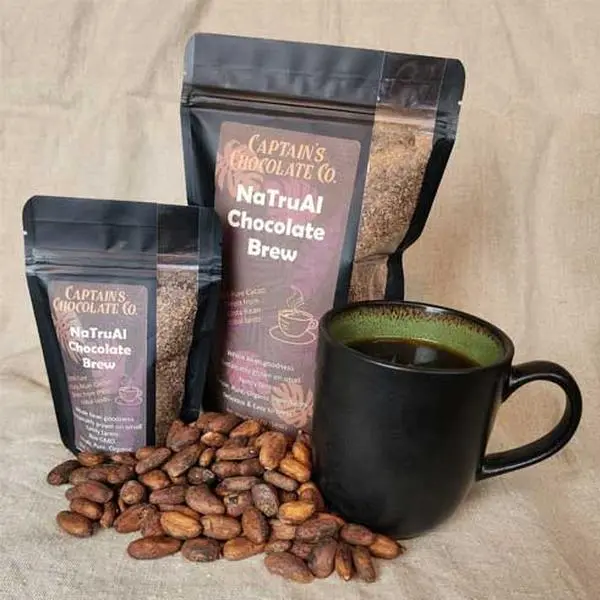 Captain's Chocolate Co. Organic Cacao Brew - Natural Coffee alternative