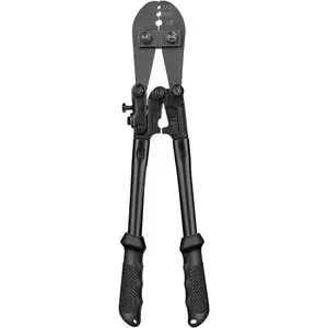 Wire Rope Crimping Tool, Wire Rope Swaging Tool for Aluminum Oval Sleeves, Sleeves, Crimping Loop sleeve from 1/16-inch to 1/8-inch, Cable Crimper