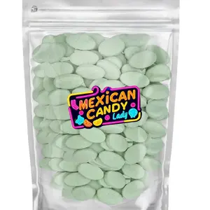 Bubs Swedish Candy Fruity Pear Mini Sour 1 Ib - Soft Foam Candy with Tangy Sourness and Sweetness, Ideal for Snacking and Sharing