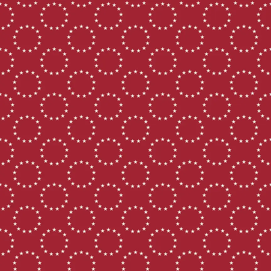 Fabric Riley Blake Cherry Tart 13 Colonies Independence by the Quarter Yard C17336-CHERRYTART