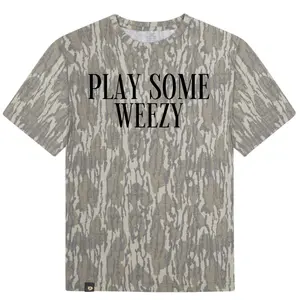 Camo Play Some Tee, Play Some Mossy Oak Tee