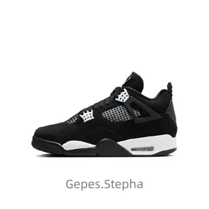 Retro White Thunder New Lace Up Men's Breathable Outdoor Sneakers Casual Running Shoes