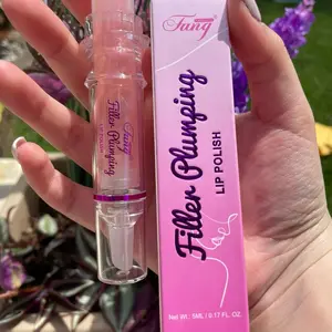 Peppermint Infused Plumping Lip Gloss - Hydrating & Intense Plump, Long-Lasting Shine-Enhancing Finish - Multi-Shade Liquid Lip Care for All Skin Types, Non-Sticky Beauty Essential Lipstick Makeup Glossy Cosmetic Hydrate Moisture Moisturizer Moisturizing