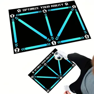 Football Control Training Pad, Digital Guidance Design, Stable Quiet Trainer, Improve Ball Feel, Daily Practice, Christmas Gift, New Year Gift