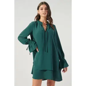Karyssa Double Layer Trapeze Dress