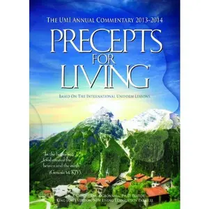 USED Book - Precepts for Living 2013-2014 Annual Bible Commentary by Dr. A. Okechukwu Ogbonnaya Ph.D. (Paperback) - english